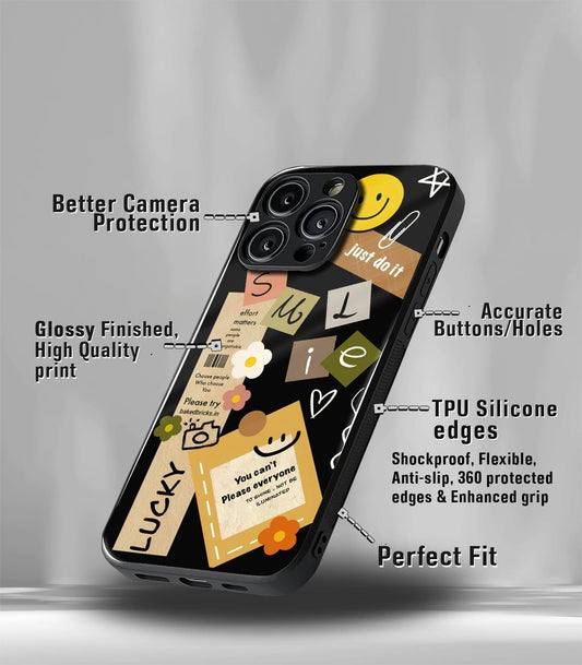 Abstract & Quirky Pattern Premium Glossy Phone Case