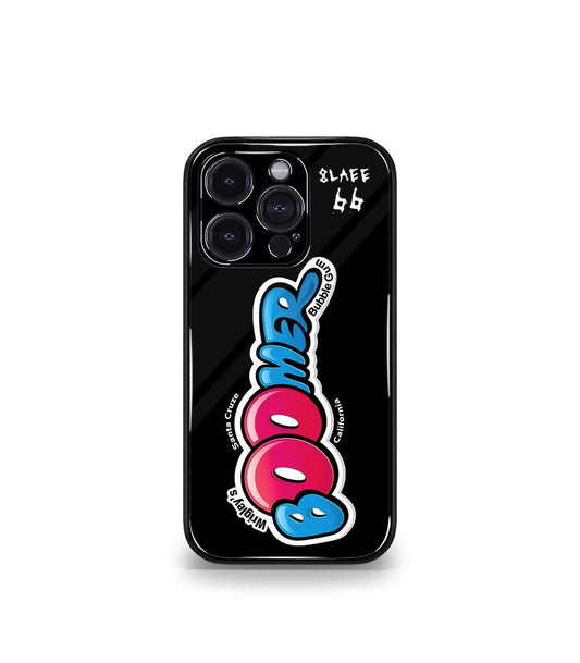 Black Boomer Premium Glossy Phone Case