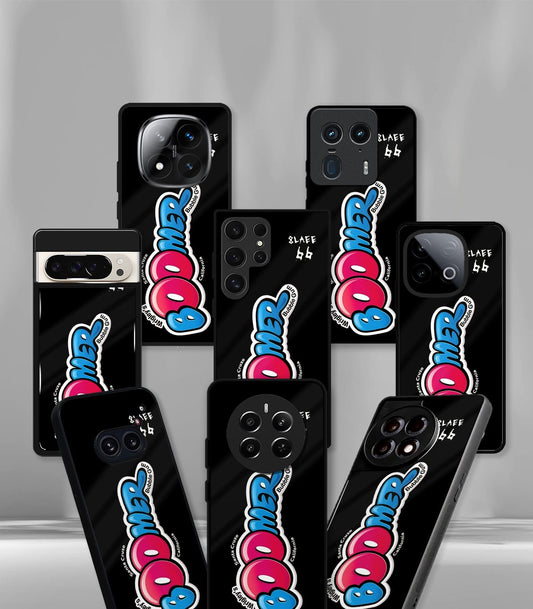 Black Boomer Premium Glossy Phone Case