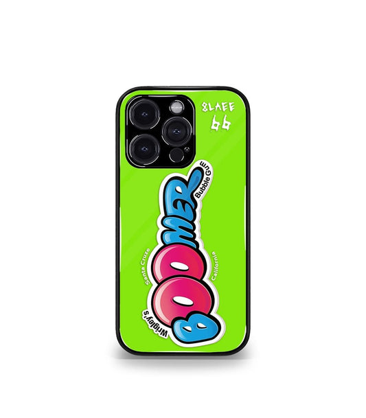 Boomer Neon Green Premium Glossy Phone Case