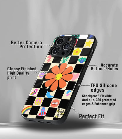 Patternic Floral Premium Glossy Phone Case