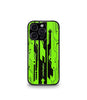 Cyberpunk Neon Green Premium Glossy Phone Case