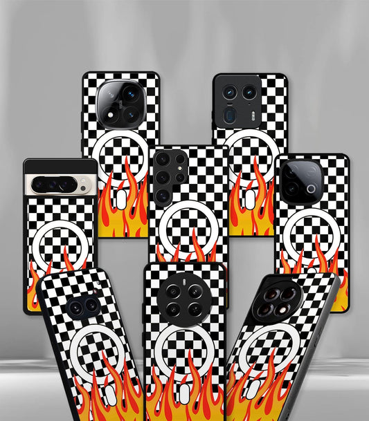 Patternic Flame Premium Glossy Phone Case