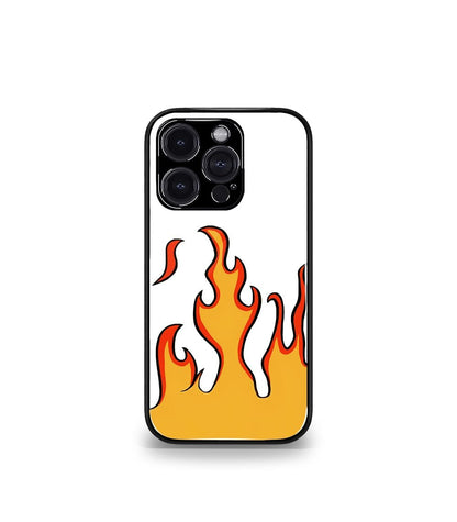 Aesthetic Flame Premium Glossy Phone Case