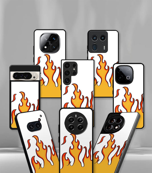 Aesthetic Flame Premium Glossy Phone Case