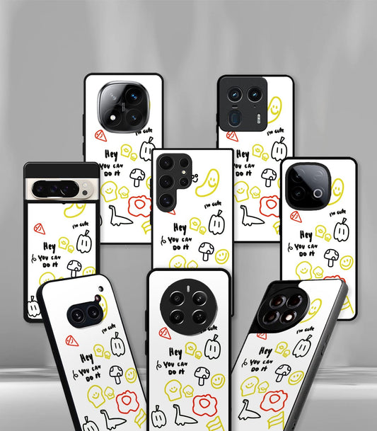 Abstract & Quirky Pattern Premium Glossy Phone Case
