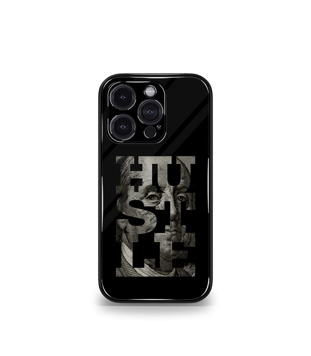 hustle premium glossy phone case