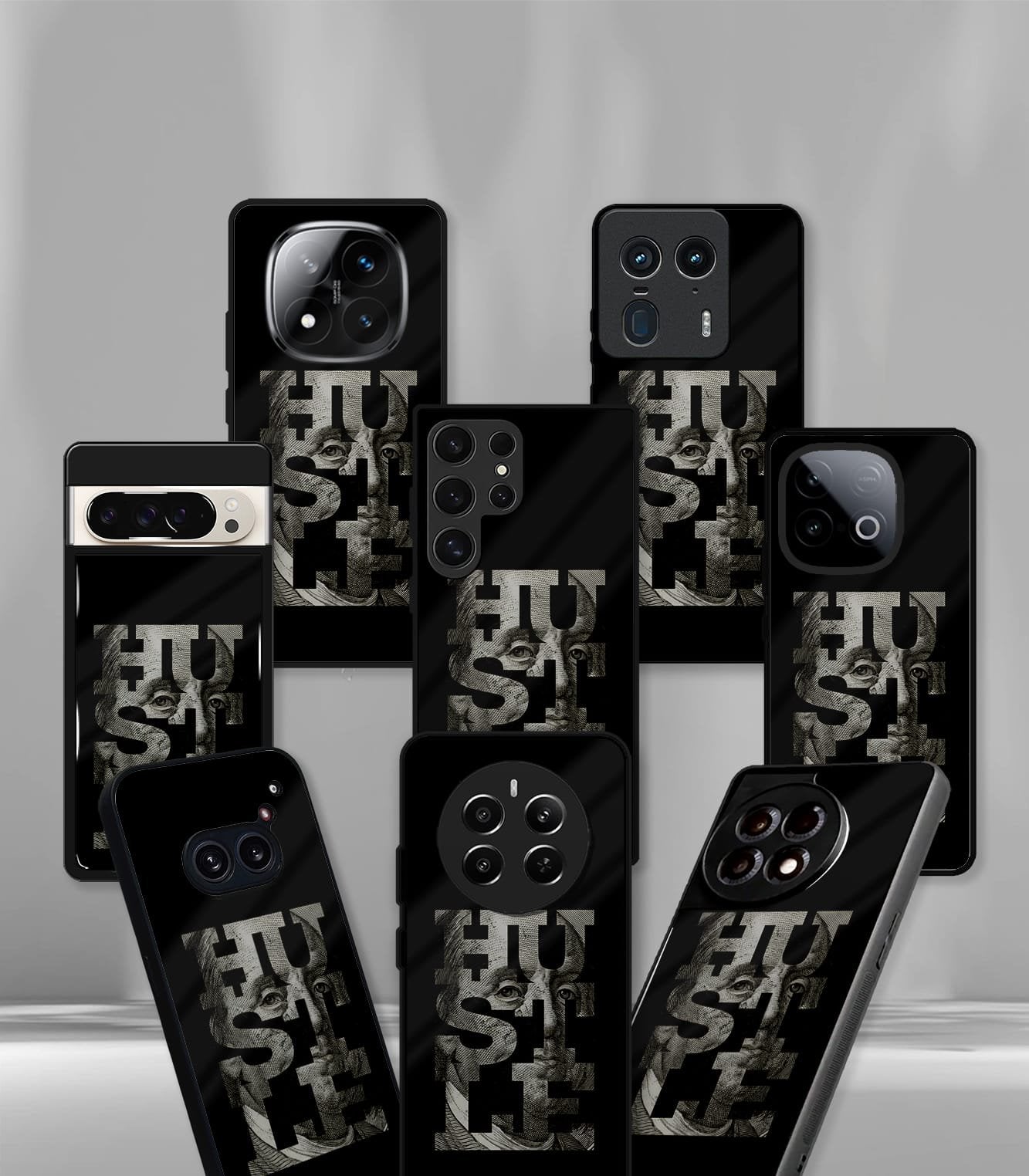 hustle premium glossy phone case