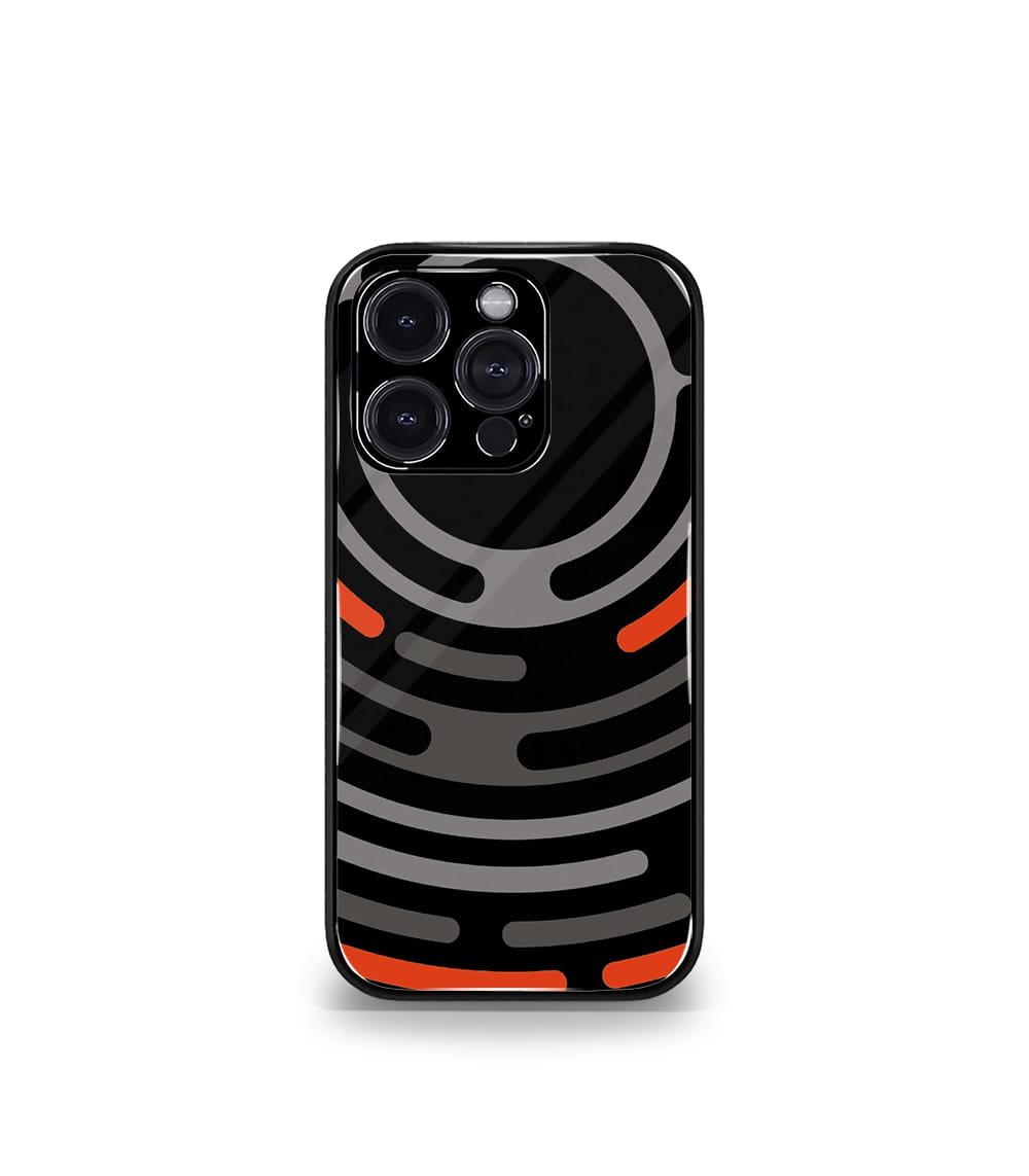 abstract & quirky pattern premium glossy phone case