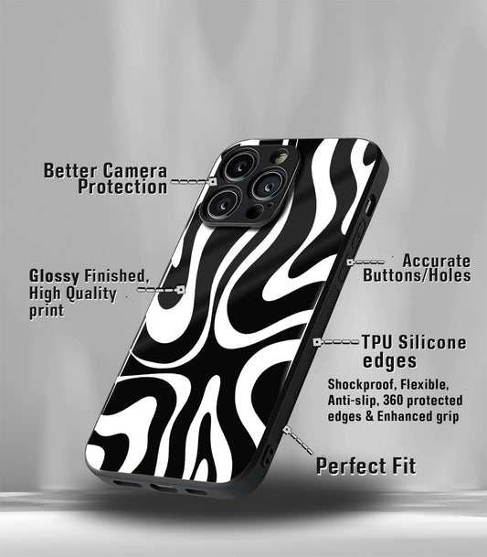Abstract & Quirky Pattern Premium Glossy Phone Case