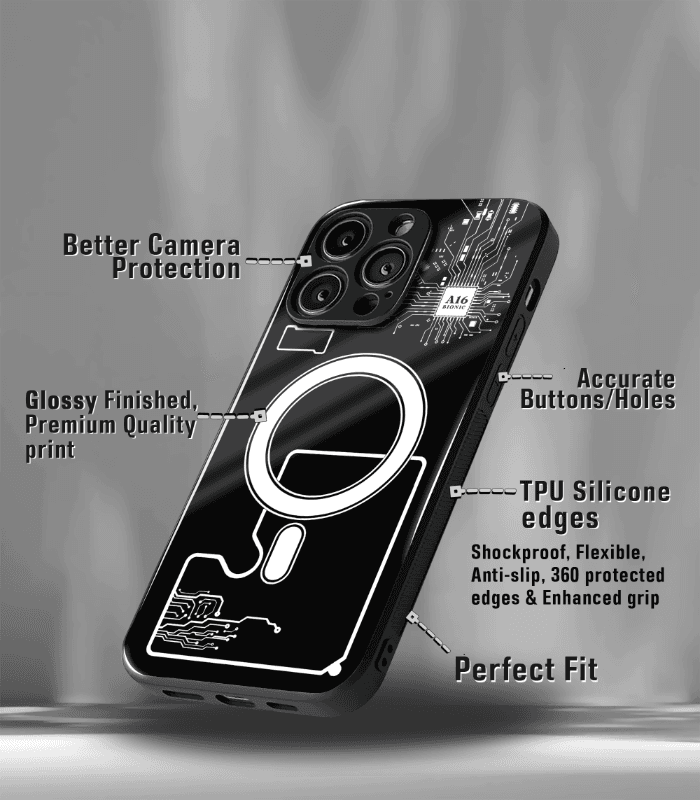 circuit & teardown magsafe printed premium case compatible for all models!