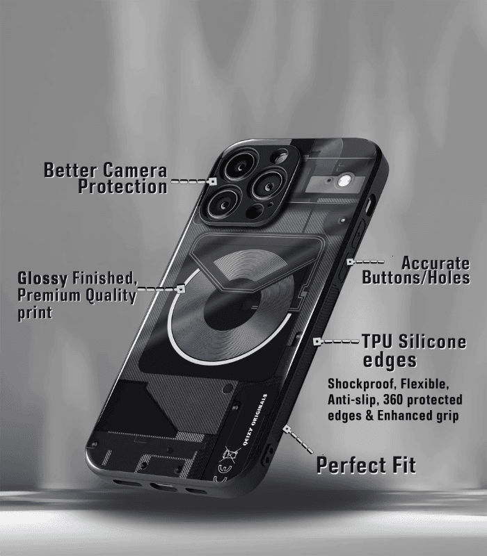 circuit & teardown magsafe printed premium case compatible for all models!