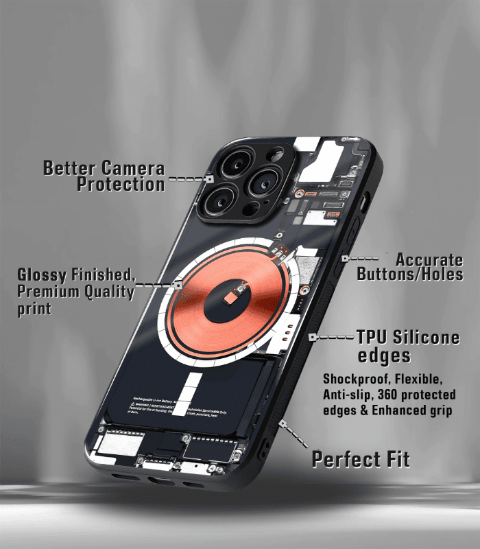 circuit & teardown magsafe printed premium case compatible for all models!