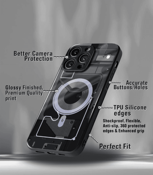Circuit & Teardown Magsafe printed Premium Case compatible for all models!