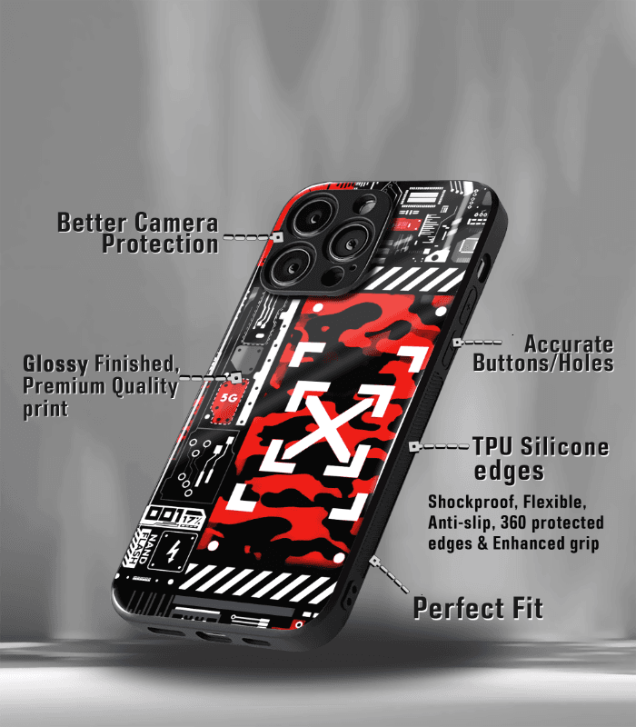 circuit & teardown magsafe printed premium case compatible for all models!