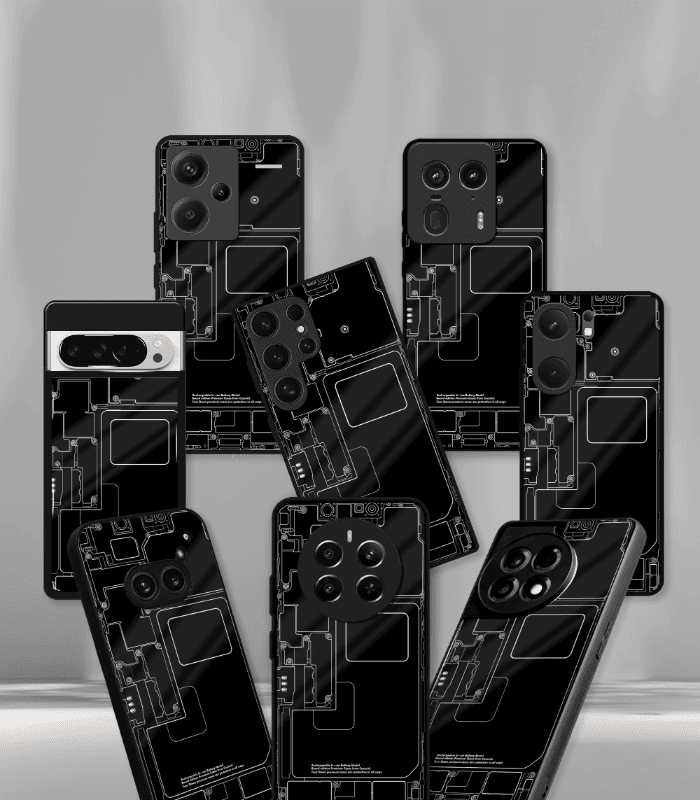 circuit & teardown magsafe printed premium case compatible for all models!