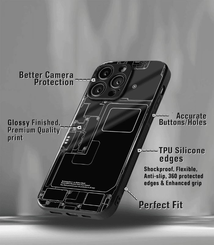 circuit & teardown magsafe printed premium case compatible for all models!