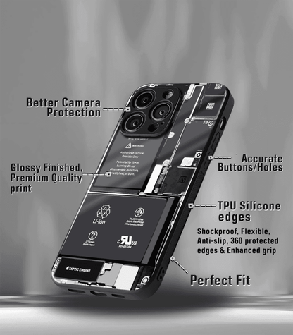 Circuit & Teardown Magsafe printed Premium Case compatible for all models!
