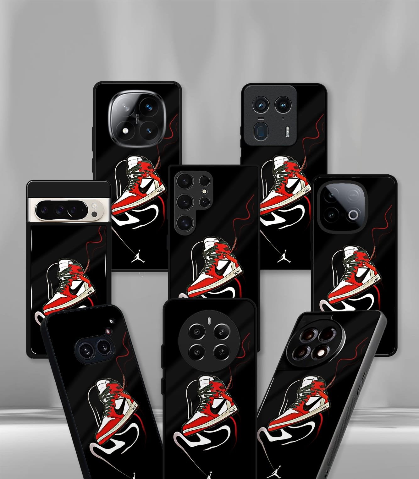 spin off premium glossy phone case compatible for all phone models!