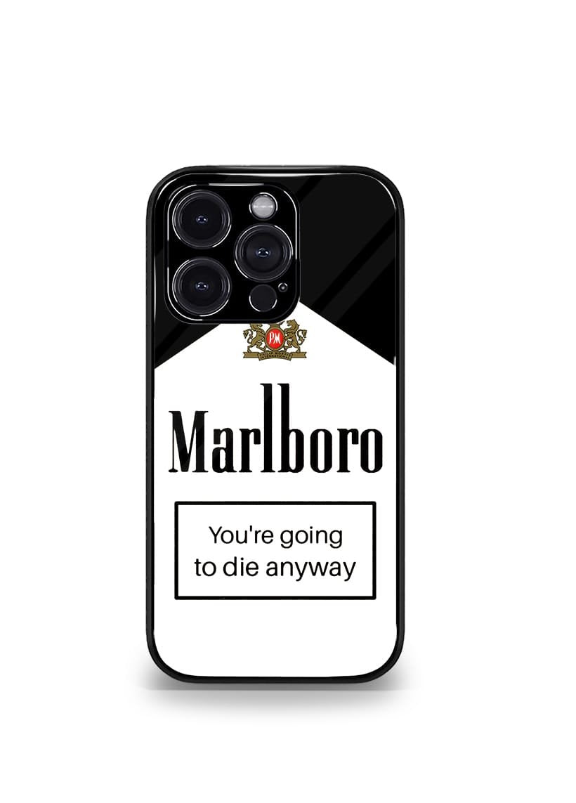 marlboro premium glossy phone case compatible for all phone models!