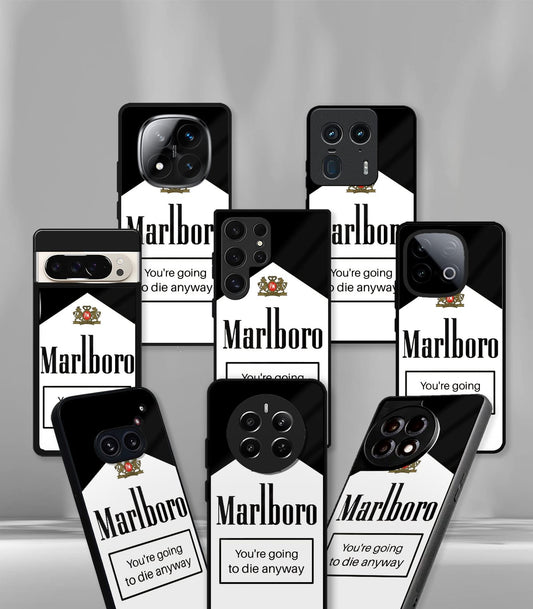 Marlboro Premium glossy Phone Case compatible for all phone models!