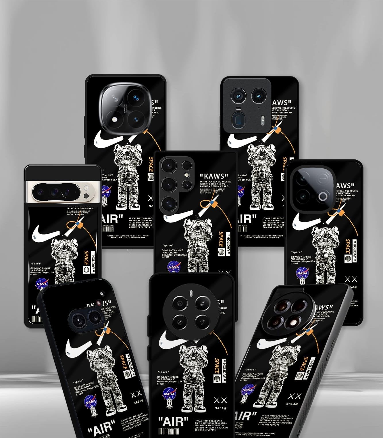spin off premium glossy phone case compatible for all phone models!