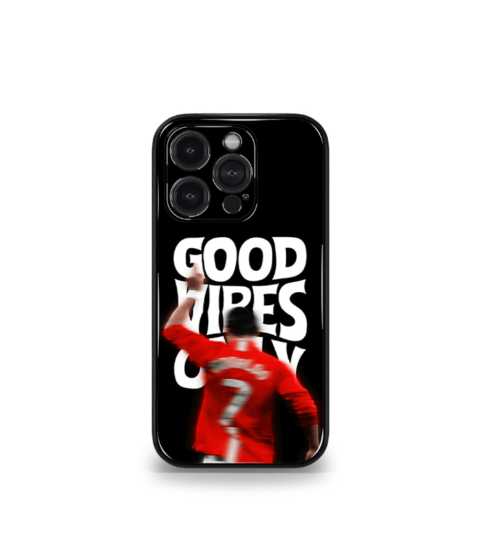 cristiano ronaldo goat cr7 edition premium glossy phone case.