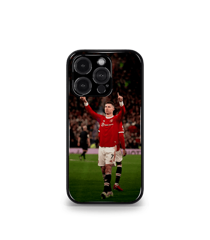 Cristiano Ronaldo GOAT CR7 edition Premium Glossy Phone Case.