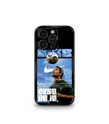 Cristiano Ronaldo GOAT CR7 edition Premium Glossy Phone Case.