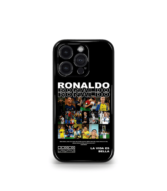Cristiano Ronaldo GOAT CR7 edition Premium Glossy Phone Case.