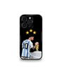 Lionel Messi GOAT edition Premium Glossy Phone Case.
