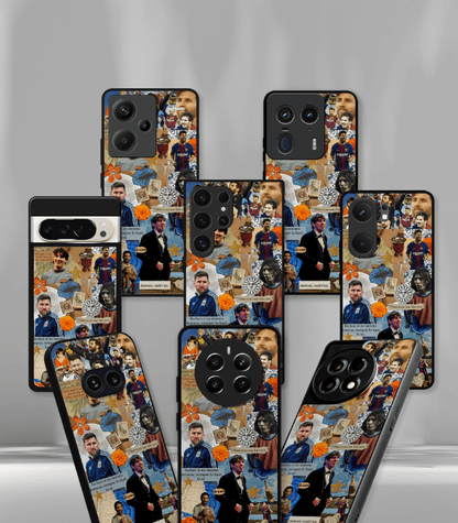 Lionel Messi GOAT edition Premium Glossy Phone Case.