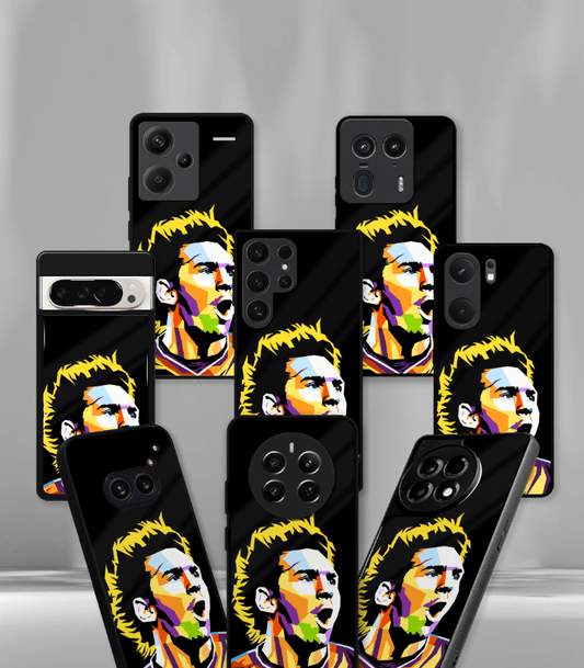 Lionel Messi Artistic edition Premium Glossy Phone Case.