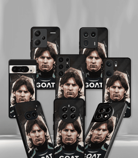 Lionel Messi Vintage edition Premium Glossy Phone Case.