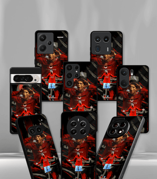Cristiano Ronaldo GOAT CR7 edition Premium Glossy Phone Case.