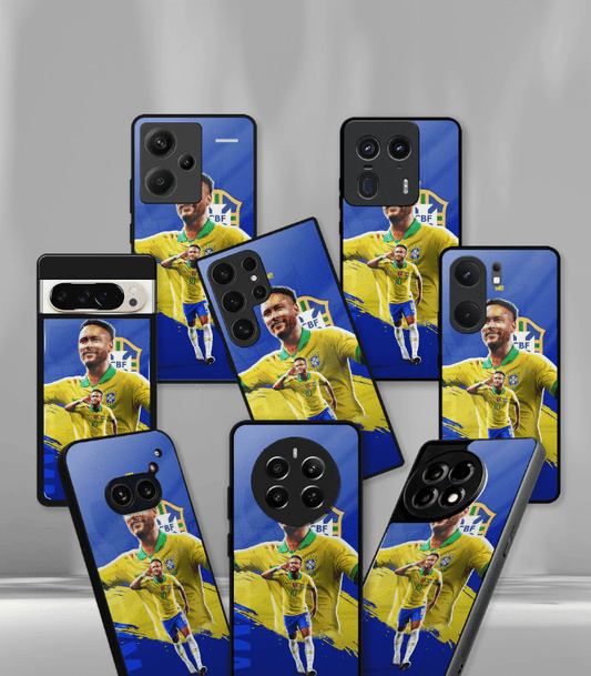 Neymar Junior GOAT edition Premium Glossy Phone Case.
