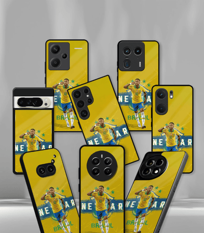 Neymar Junior GOAT edition Premium Glossy Phone Case.