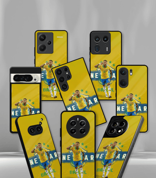 Neymar Junior GOAT edition Premium Glossy Phone Case.