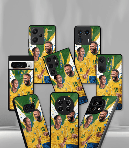 Neymar Junior GOAT edition Premium Glossy Phone Case.