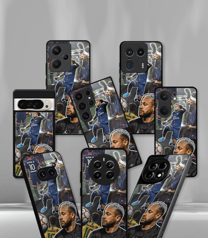 Neymar Junior GOAT edition Premium Glossy Phone Case.