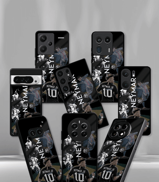 Neymar Junior GOAT edition Premium Glossy Phone Case.