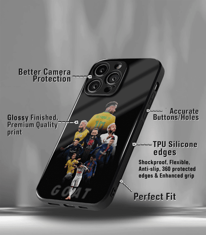 Neymar Junior GOAT edition Premium Glossy Phone Case.