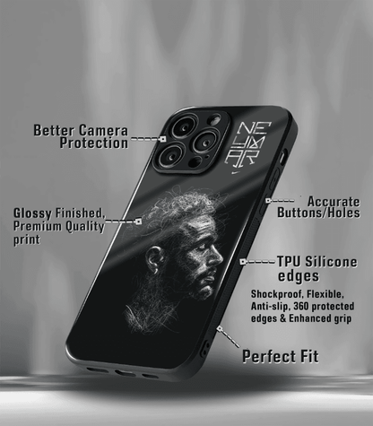 Neymar Junior GOAT edition Premium Glossy Phone Case.