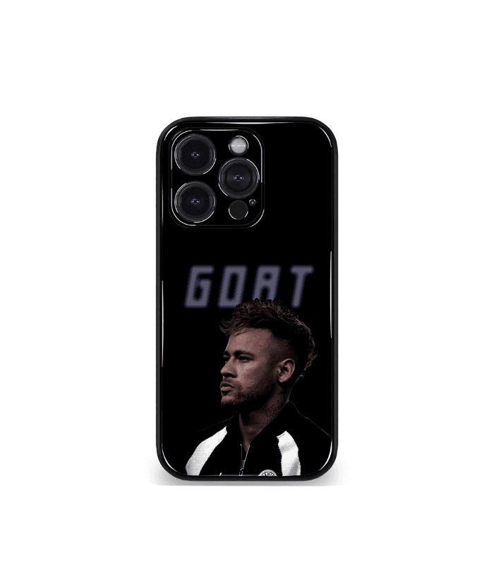neymar junior goat edition premium glossy phone case.