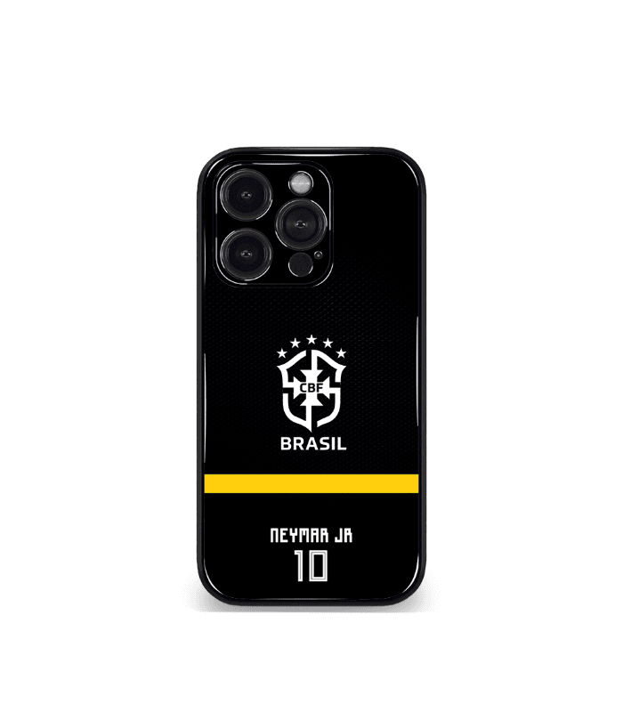 neymar junior goat edition premium glossy phone case.