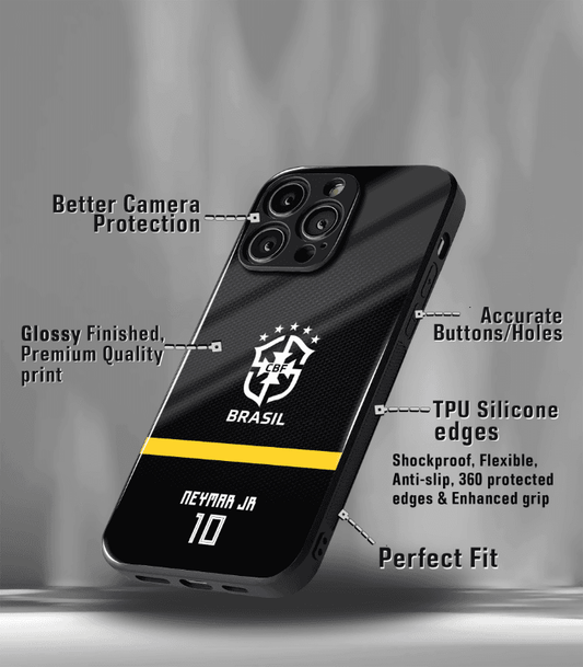 Neymar Junior GOAT edition Premium Glossy Phone Case.