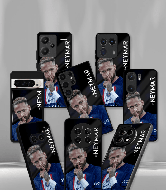 Neymar Junior GOAT edition Premium Glossy Phone Case.