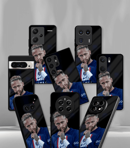 Neymar Junior GOAT edition Premium Glossy Phone Case.