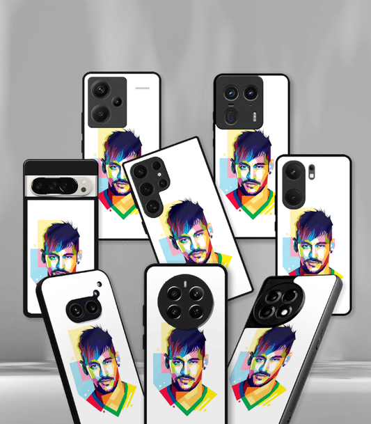 Neymar Junior GOAT edition Premium Glossy Phone Case.