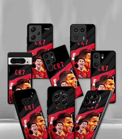 Cristiano Ronaldo GOAT CR7 edition Premium Glossy Phone Case.